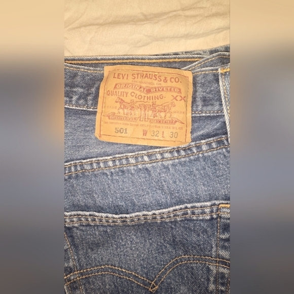 Levi's Other - Levi's Classic Straight Blue Jeans